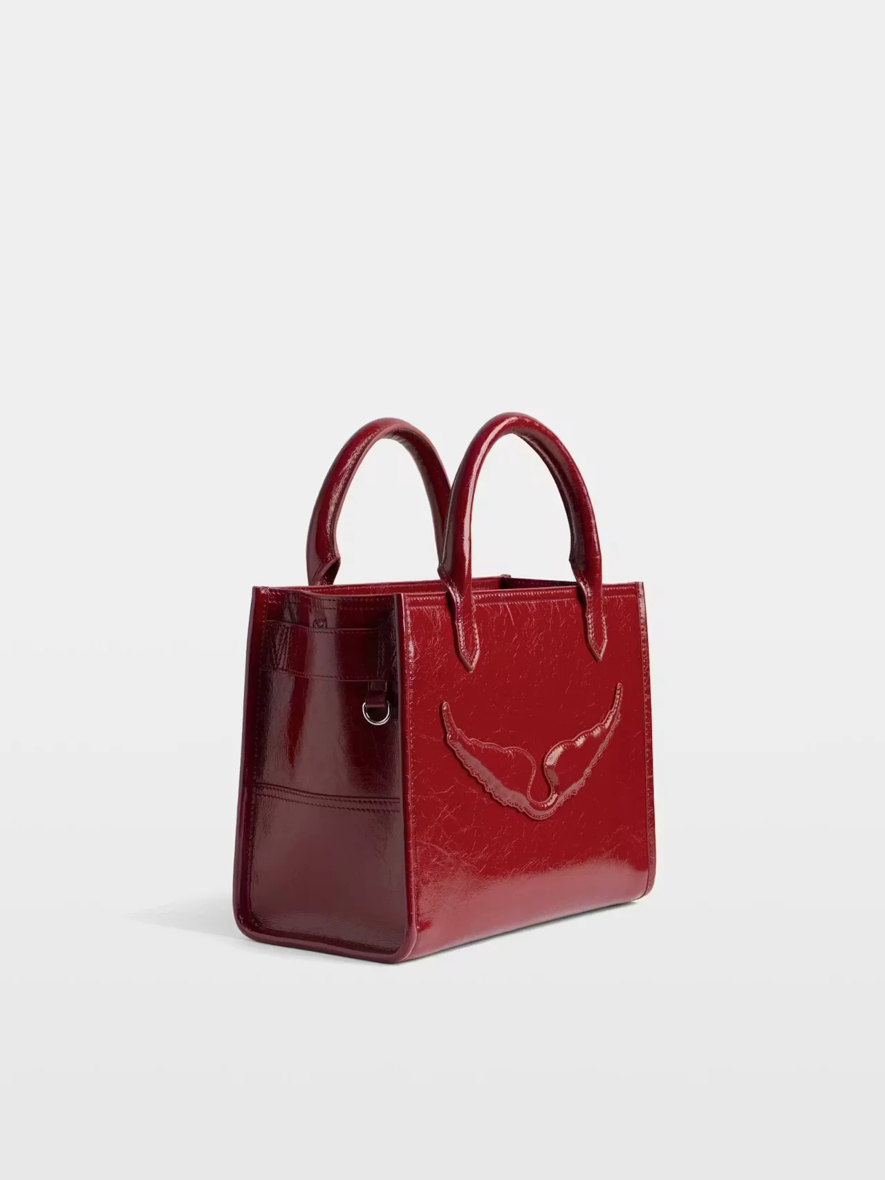 Angel Tote Xs Wrinkled Patent - Image 4