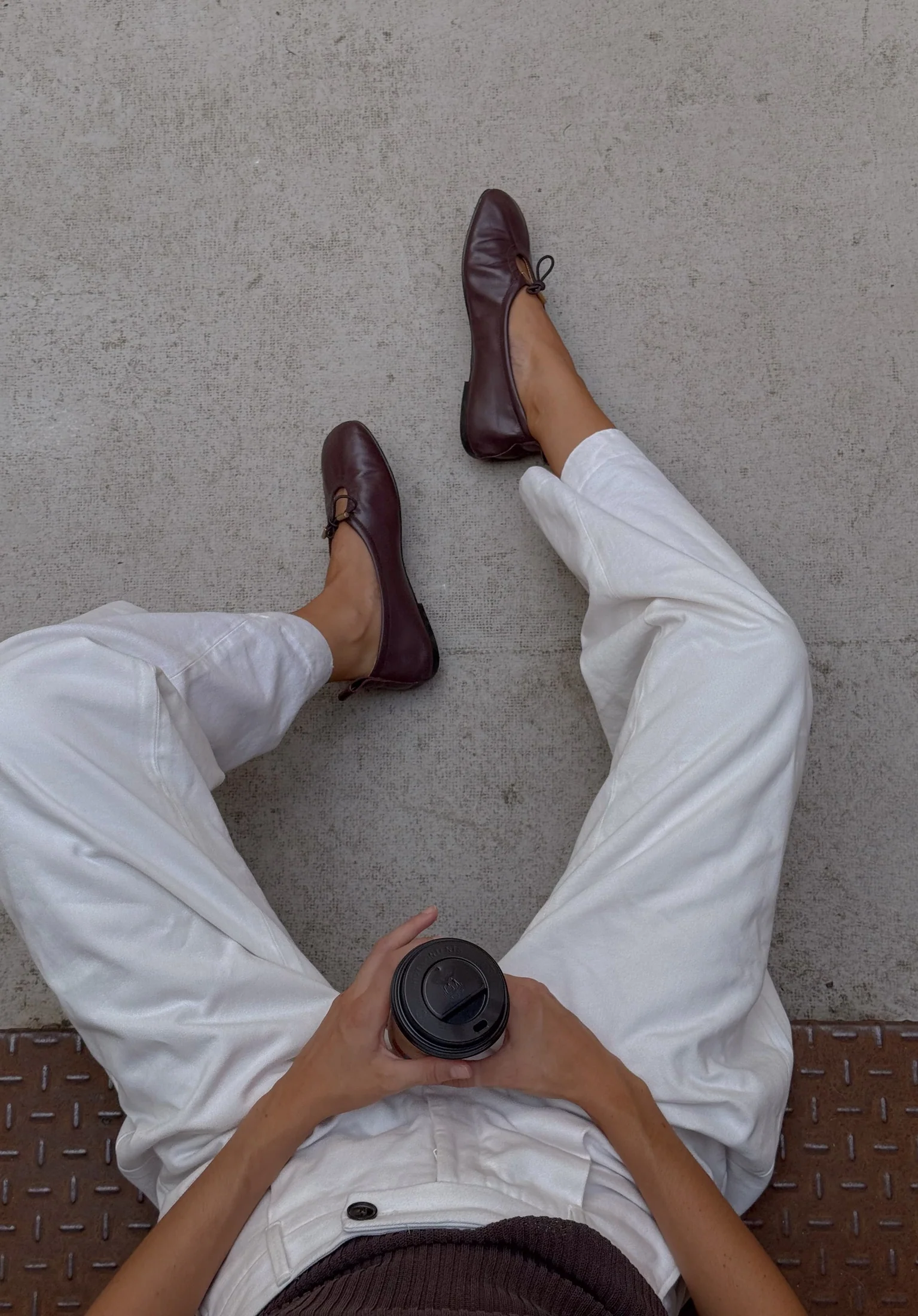 Baleta Alohas De Mujer Rosalind Leather Flats - Image 6