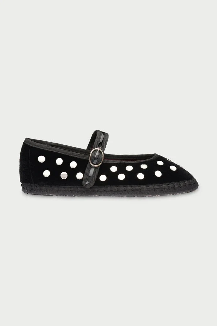 Balleta Mae Silver Black