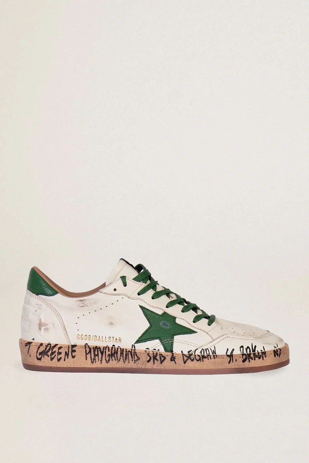 Tenis Golden Goose Ballstar Star And Heel Nappa Hombre