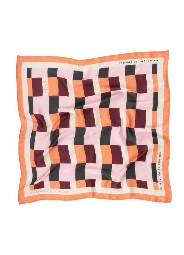 Bandana Morgana Coast Print Blush - Image 2
