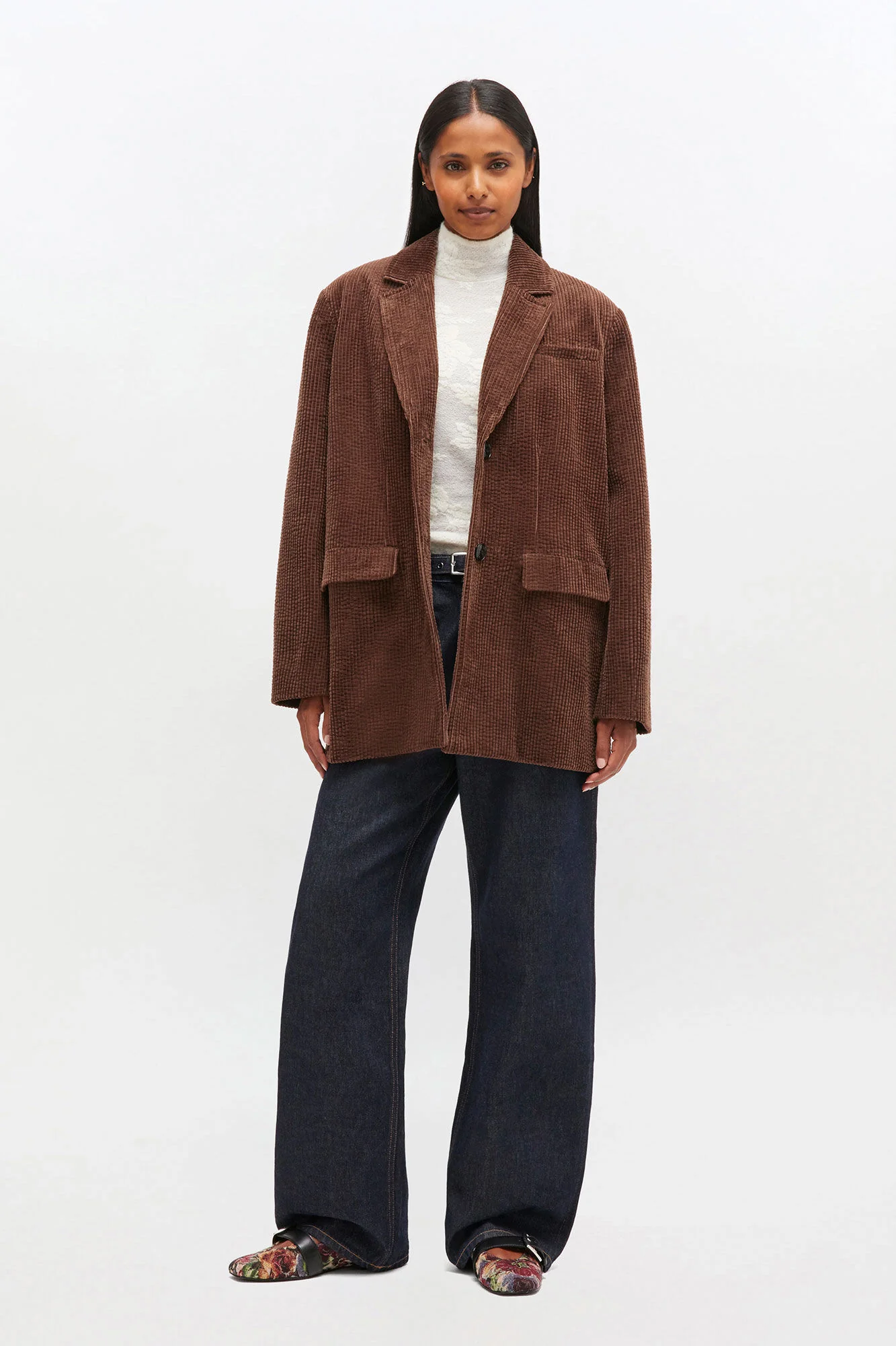 Blazer Corduroy Seersucker