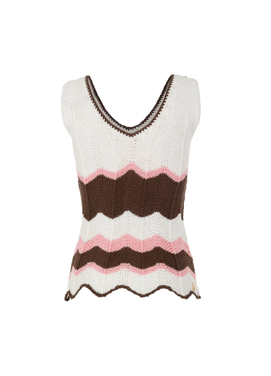 Blusa Emily Coast Knit Blush - Image 5