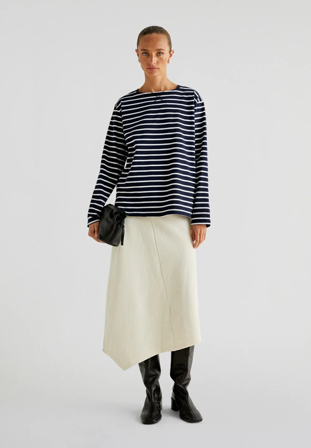 Blusa Heavy Stripes Ls Tee