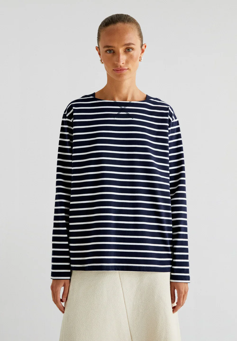 Blusa Heavy Stripes Ls Tee - Image 2