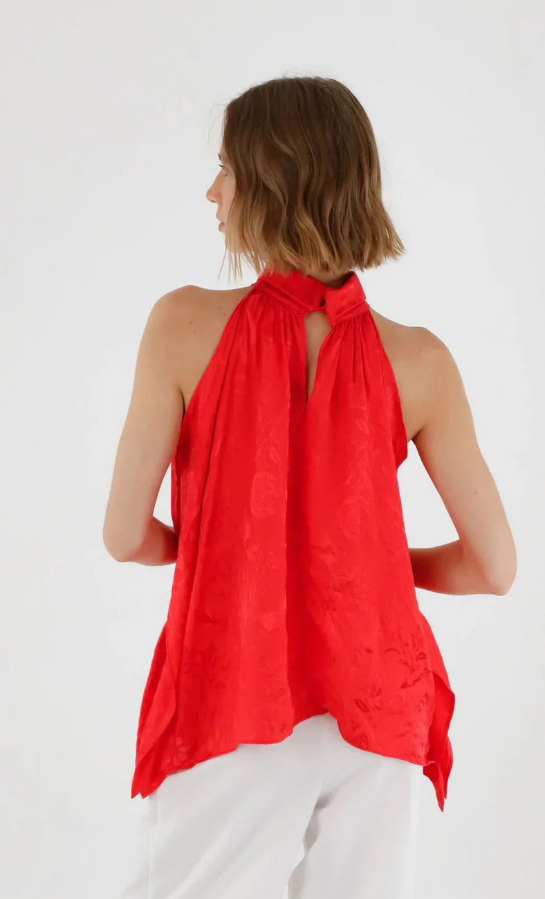 Blusa Merlot Rojo - Image 4