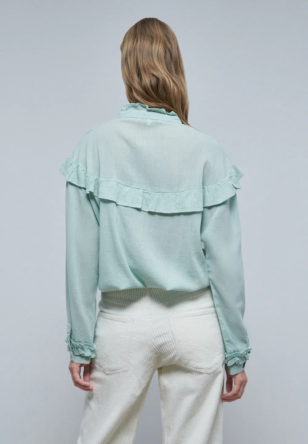 Blusa Pleat Ruffle - Image 4