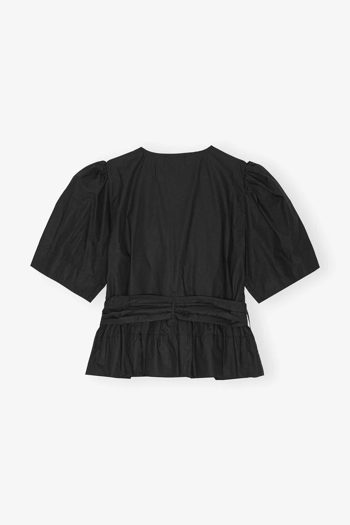 Blusa Washed Stretch Cotton Tie Strap - Image 3