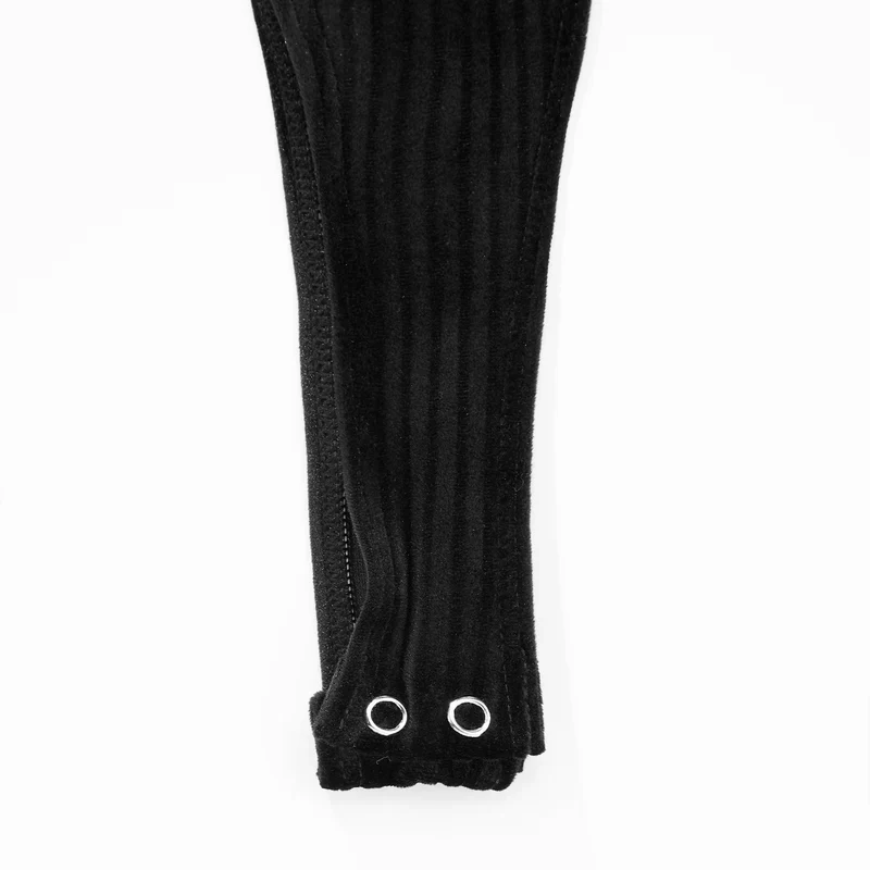 Body De Manga Larga Too Bright Negro - Image 5