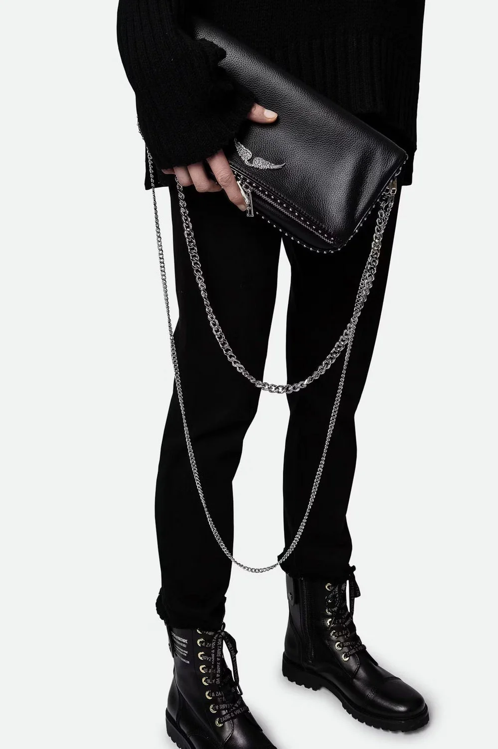 Bolso Rock Grained Leather Studs - Image 6