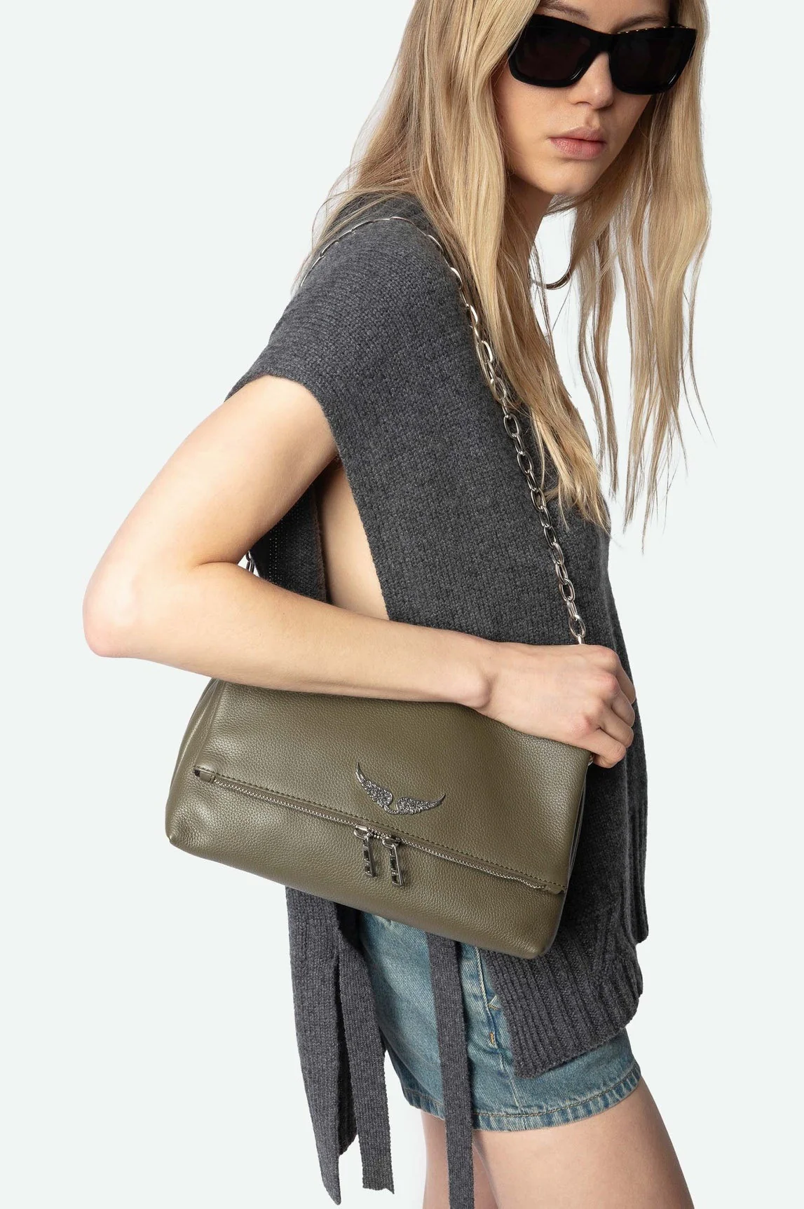 Bolso Rocky Grained Leather - Image 4
