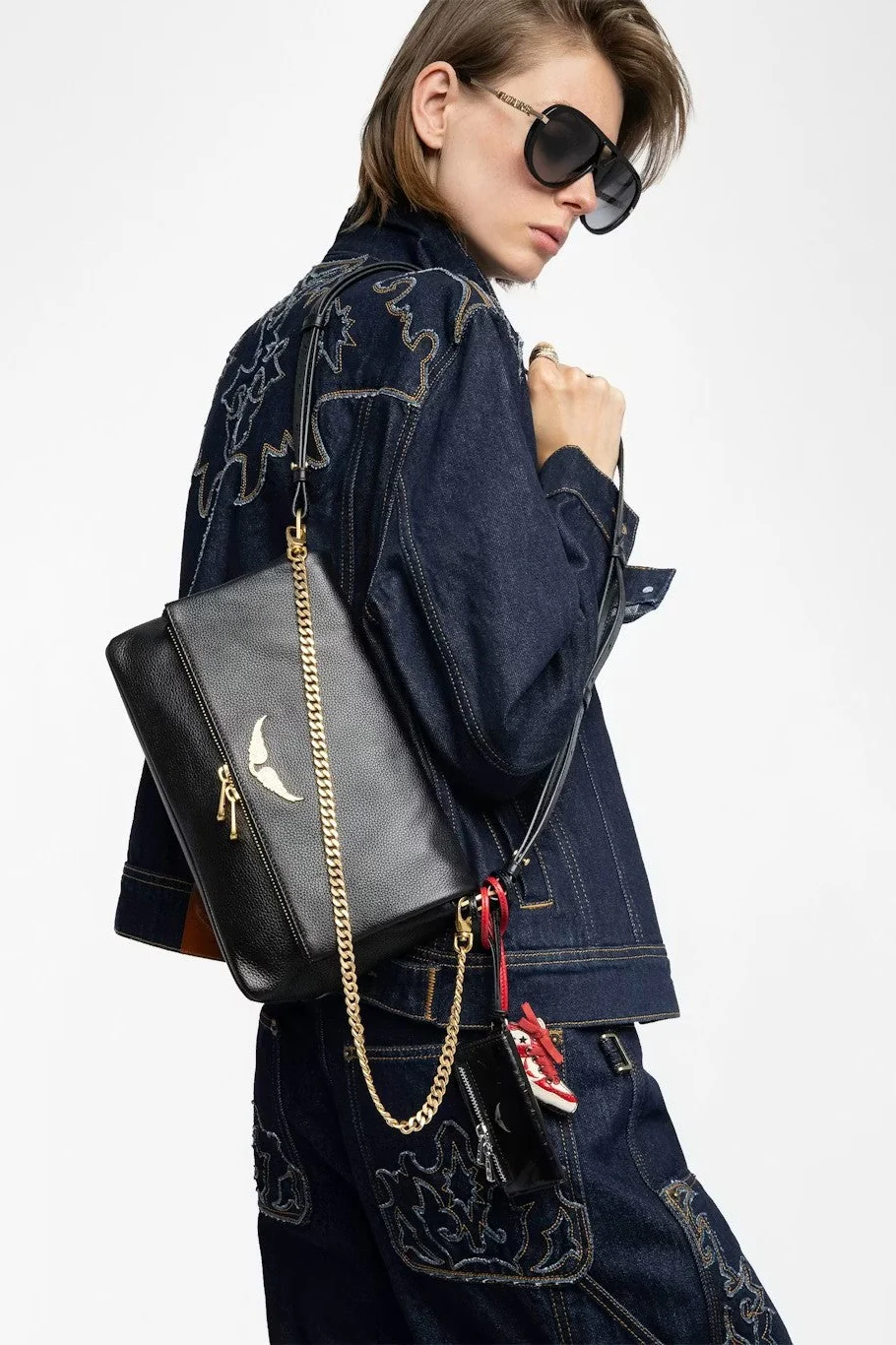 Bolso Rocky Ii Grained Leather - Image 7
