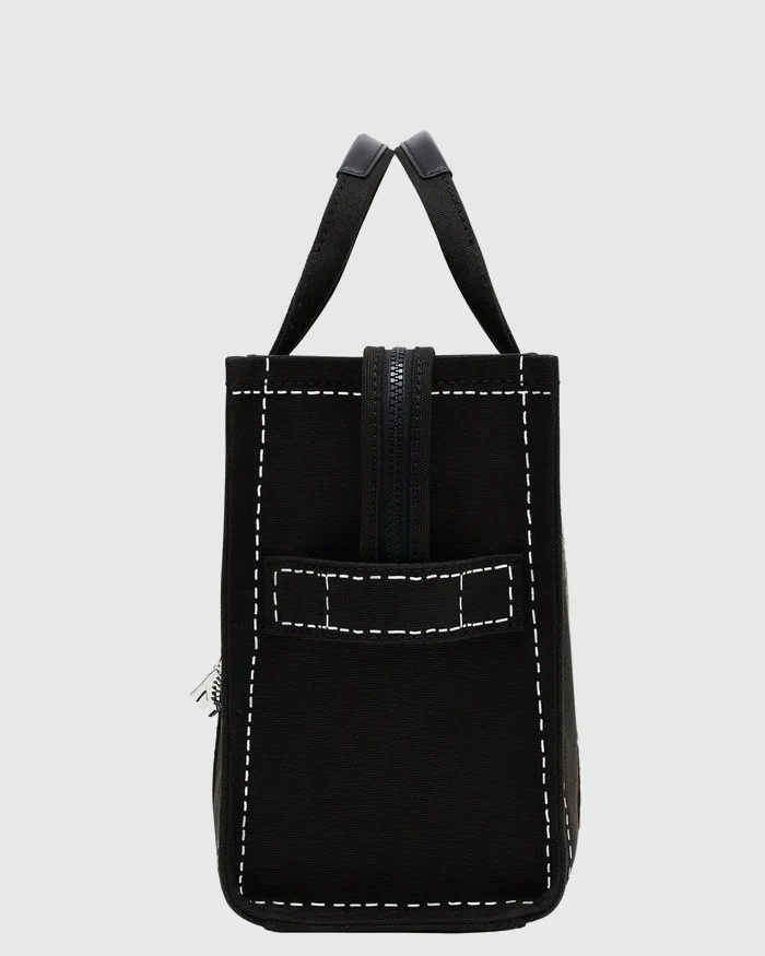 The Trompe L'Oeil Charm Canvas Medium Tote Bag - Image 4