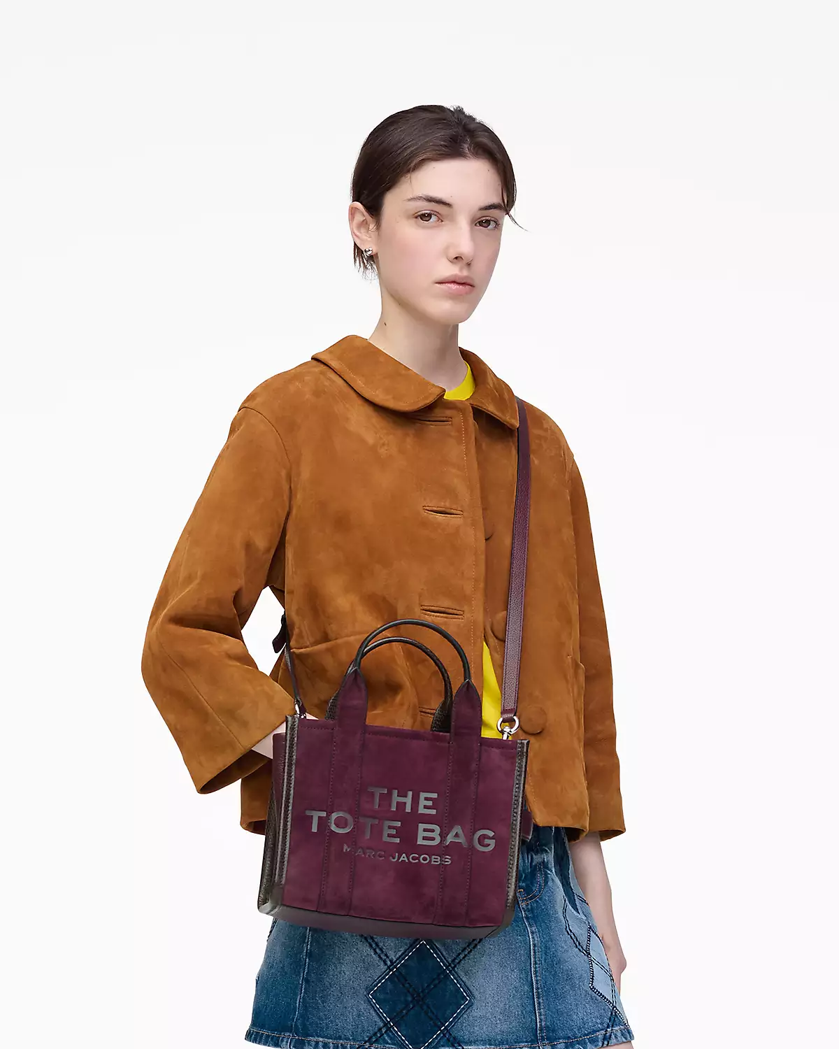 The Suede Small Tote Bag - Image 8