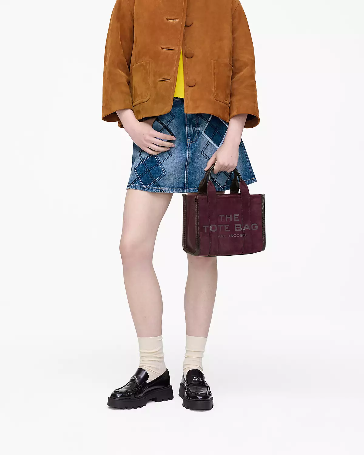 The Suede Small Tote Bag - Image 9