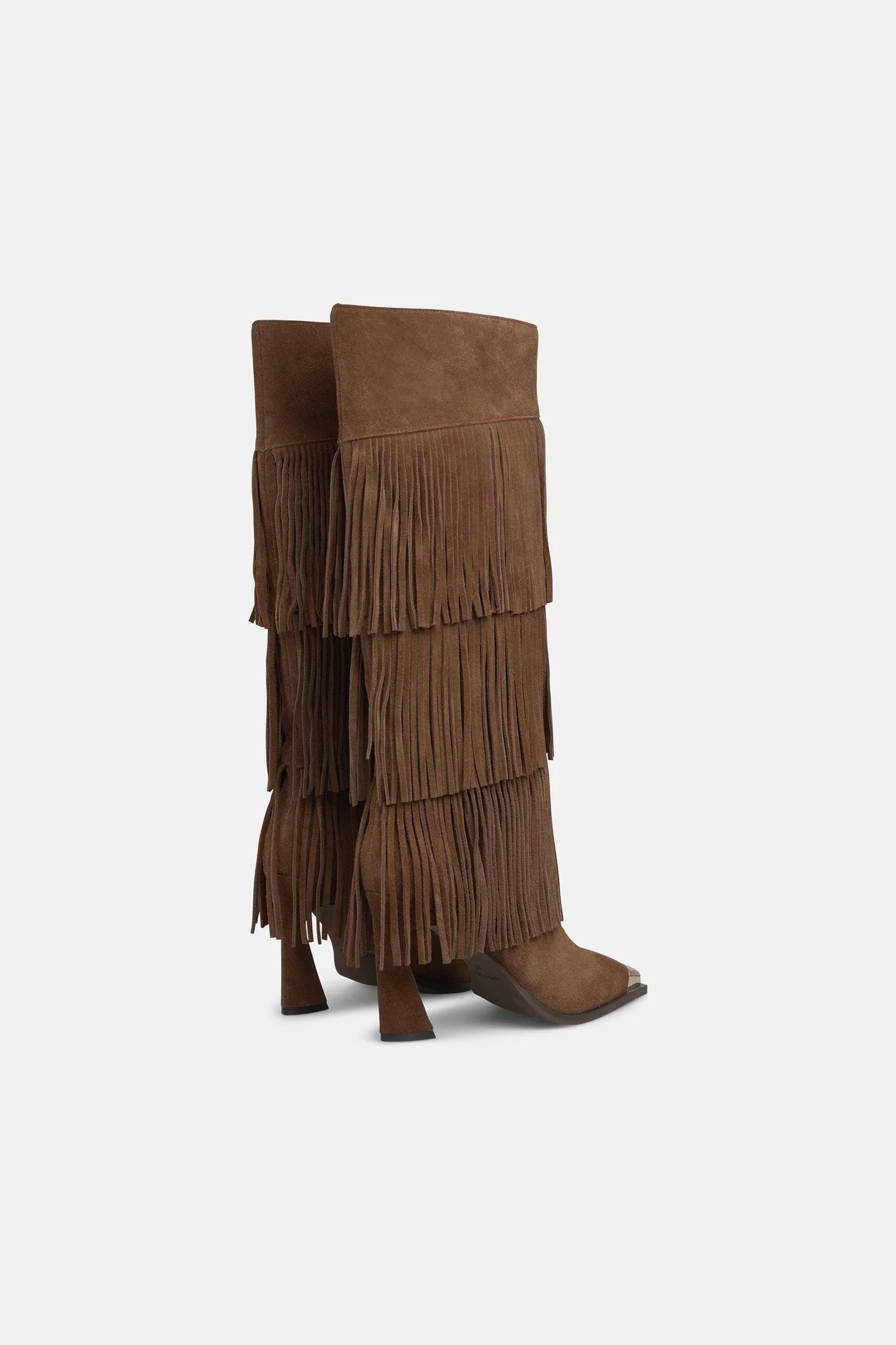 Bota Cubierta De Flecos - Image 3