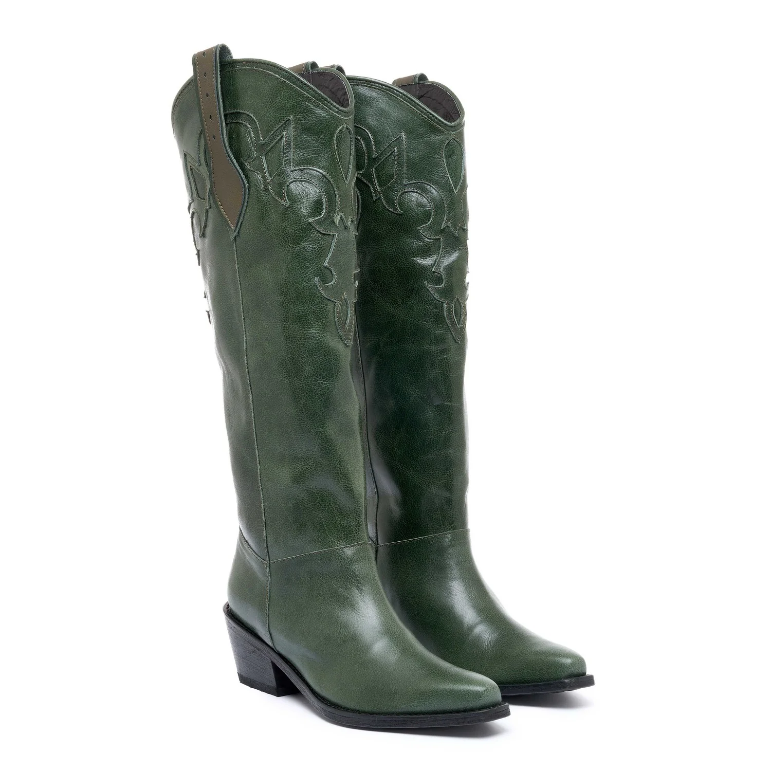 Bota Texana Oriental Verde