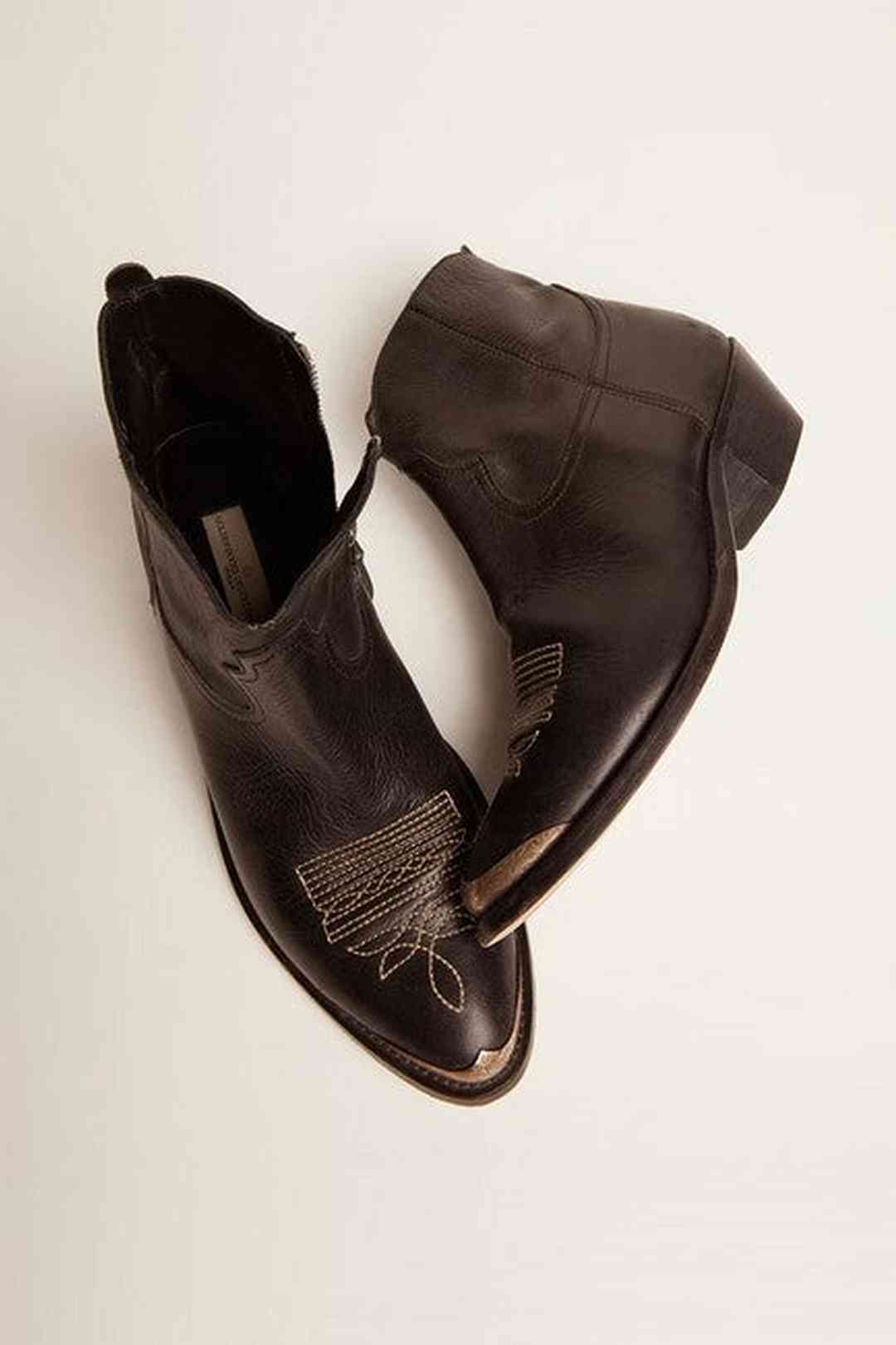 Botines Golden Goose Young Leather Upper Mujer - Image 4