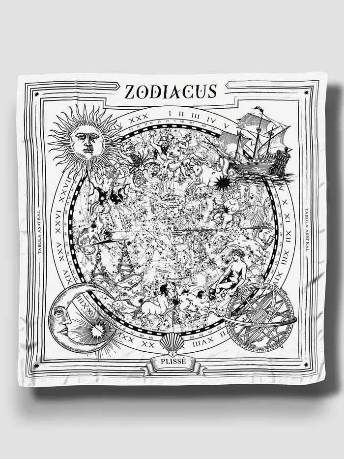 Bufanda Zodiacus Blanco - Image 3