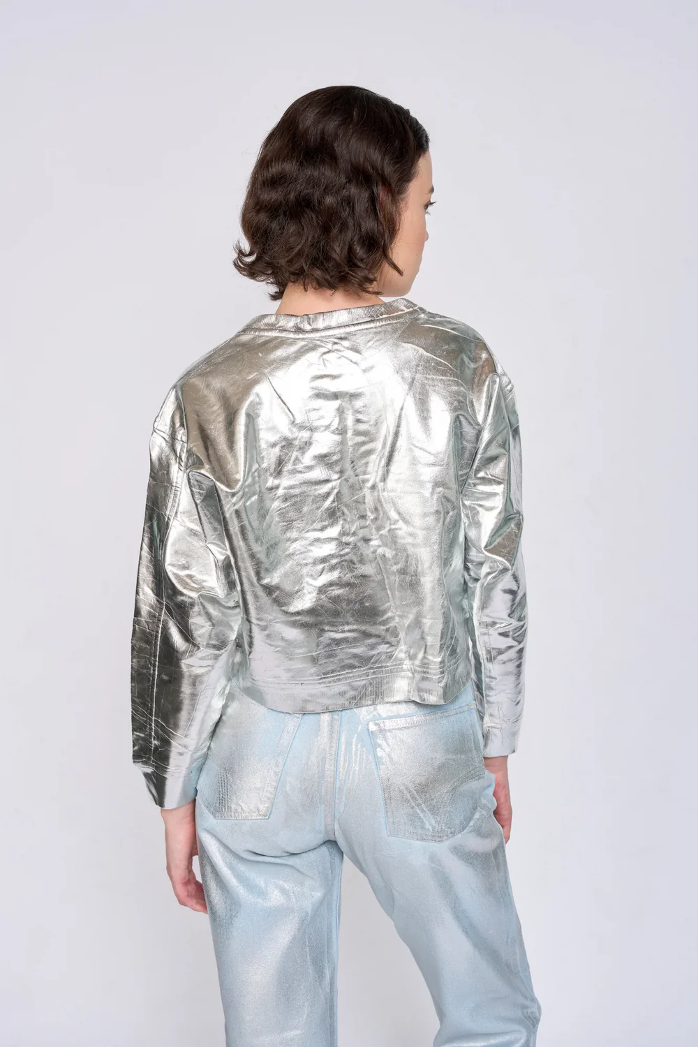 Jersey Foil Plateado - Image 2