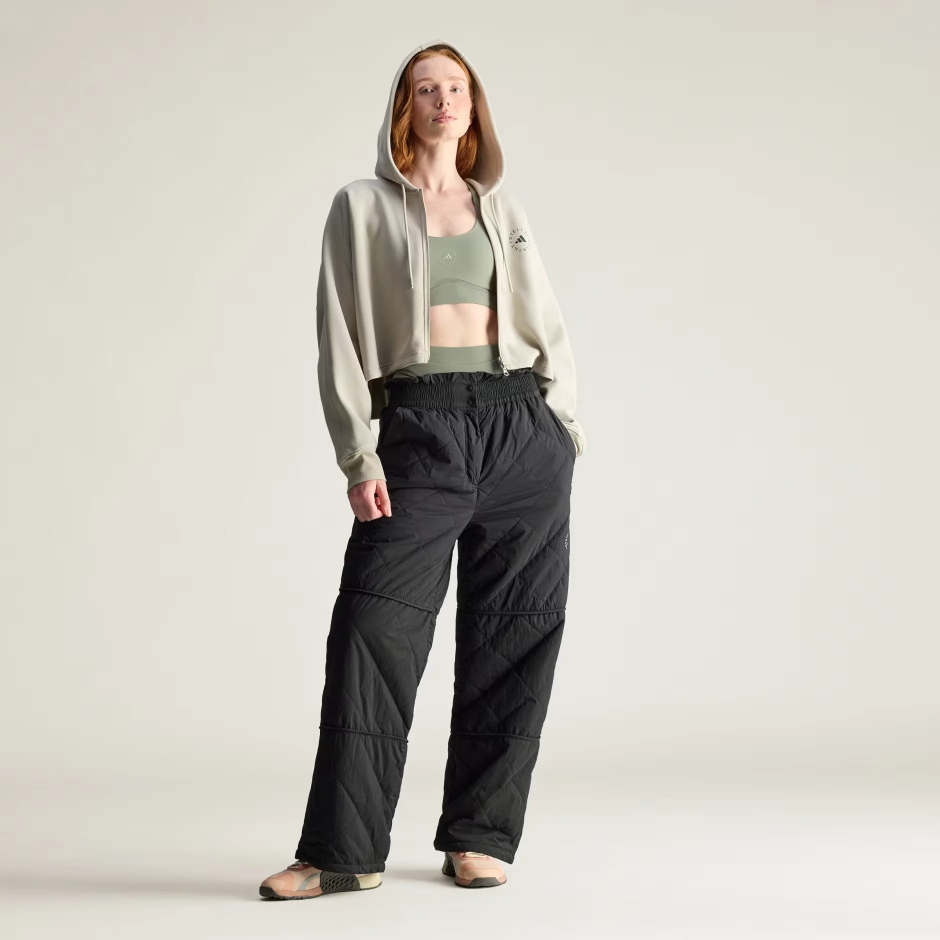 Buzo Con Capucha Corto Adidas By Stella Mccartney - Image 4