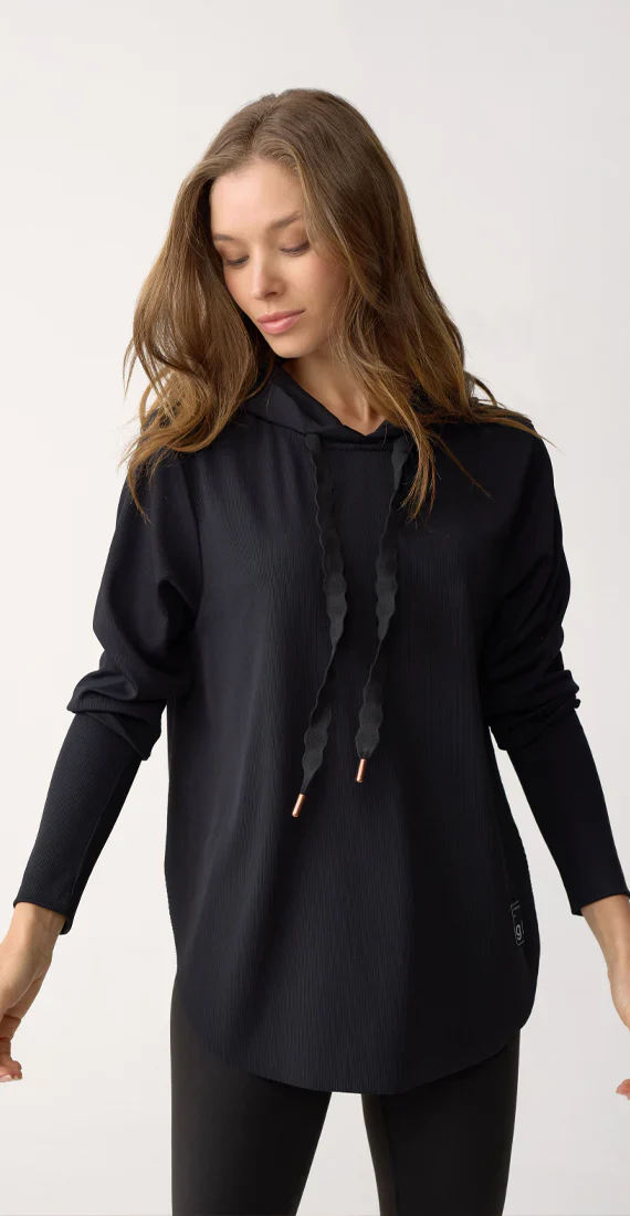 Hoodie Ribbed Yoga - Image 2