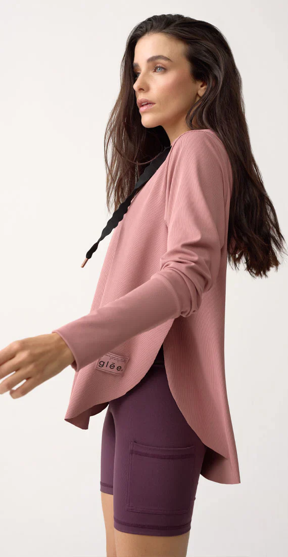 Hoodie Ribbed Yoga - Image 3