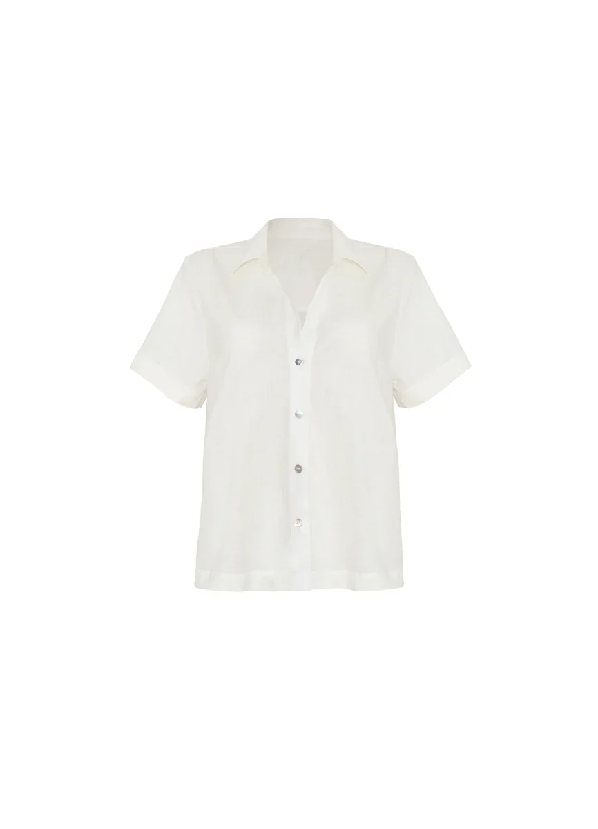 Camisa Amatista Essentials Vanilla - Image 5