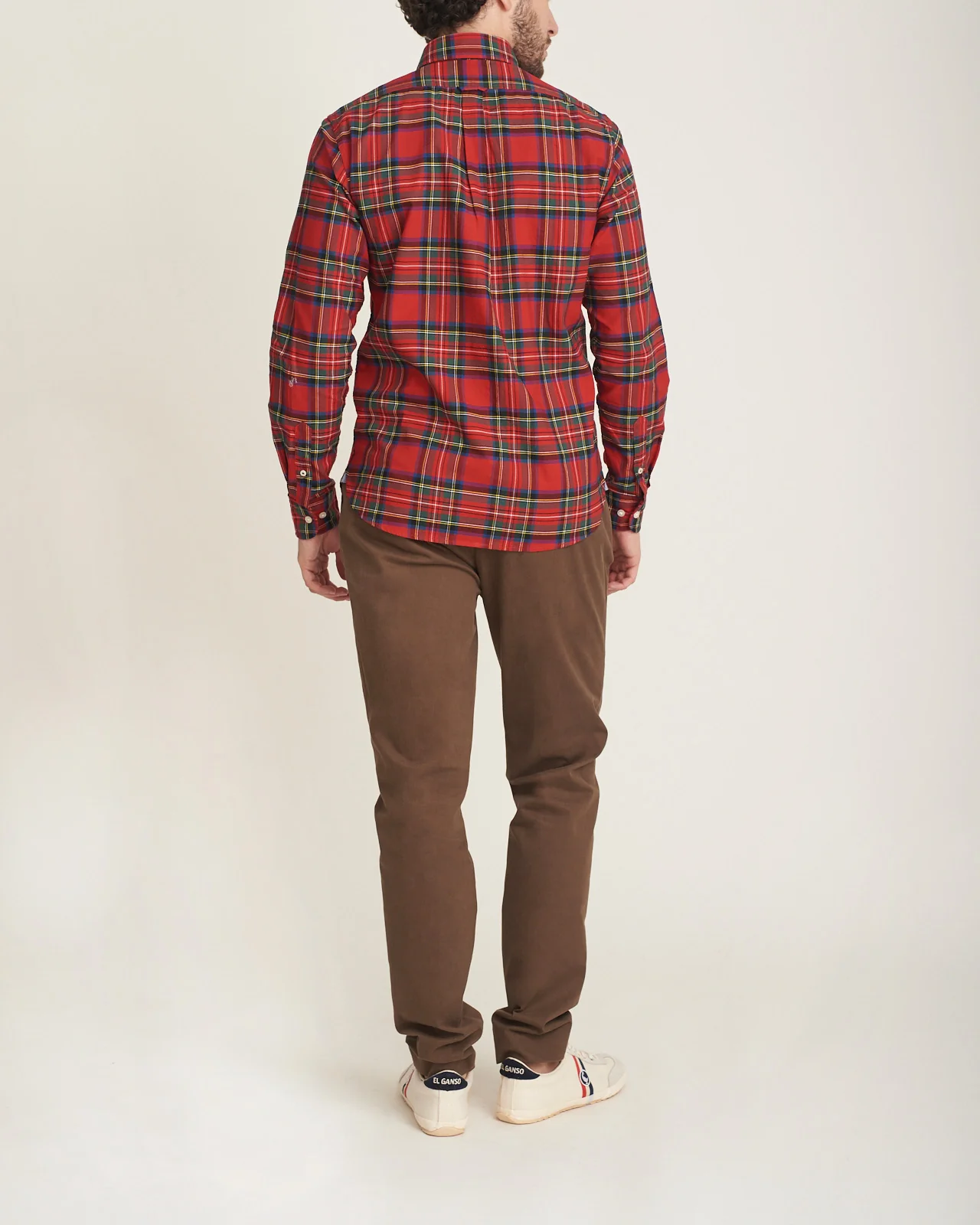 Camisa Cuadros Tartán Perfil Amarillo - Image 3