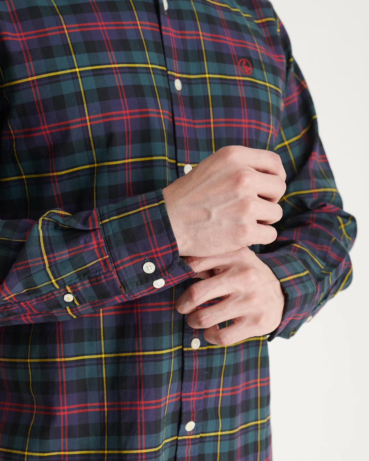 Camisa Cuadros Tartán Perfil Amarillo - Image 5