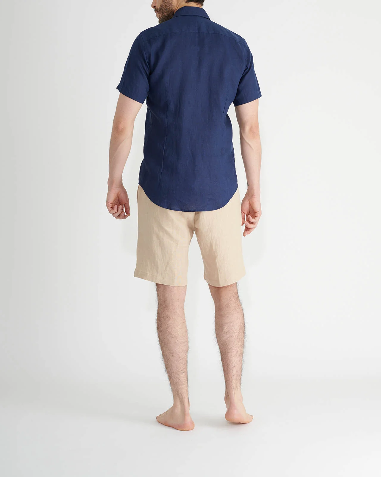 Camisa De Lino Manga Corta - Image 2