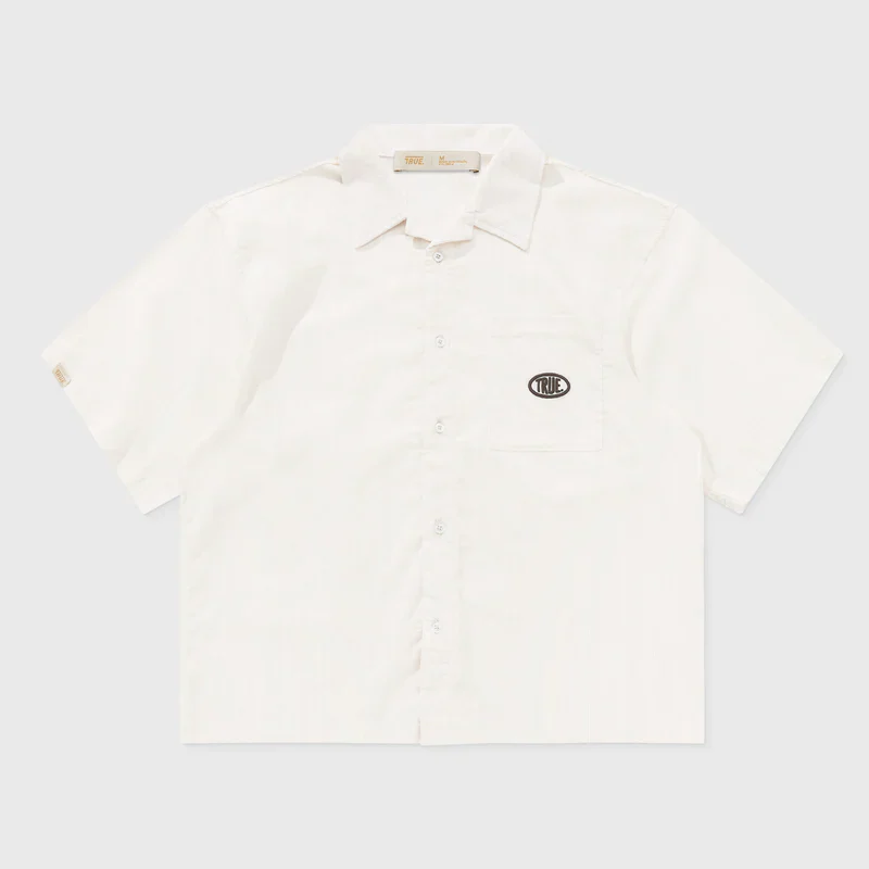 Camisa De Pana Medianoche Blanca