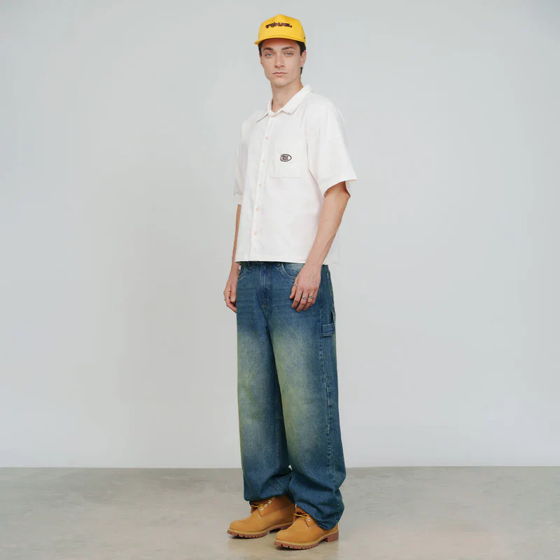 Camisa De Pana Medianoche Blanca - Image 4