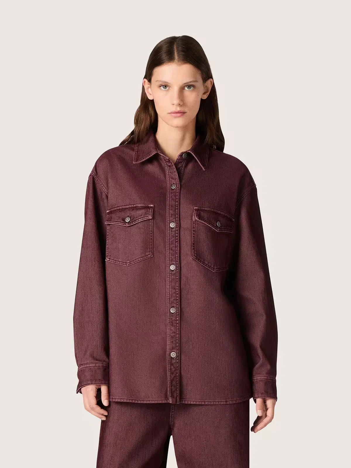Camisa Denim Journey Patty Over Floched