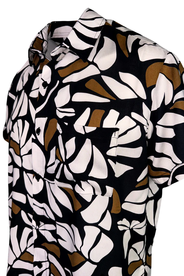 Camisa Follaje Blanco - Image 3