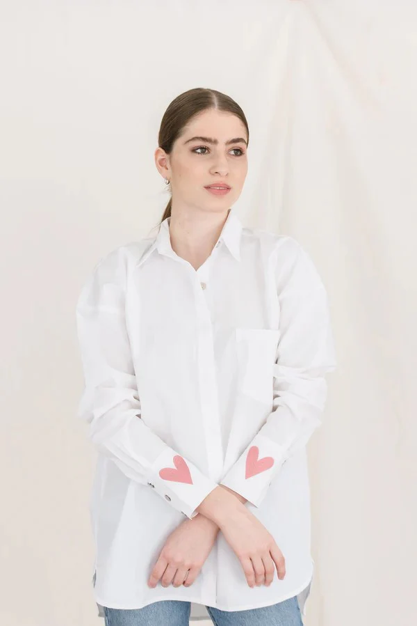 Camisa Hearts Ivory - Image 3