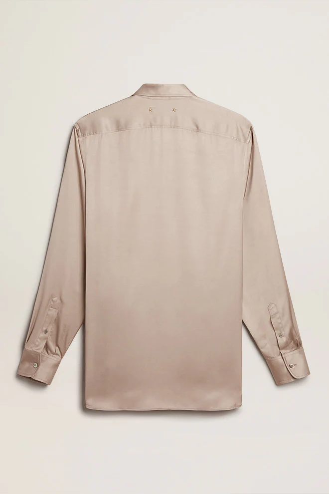 Camisa Golden Goose Mujer Journey Boyfriend Fluid - Image 3