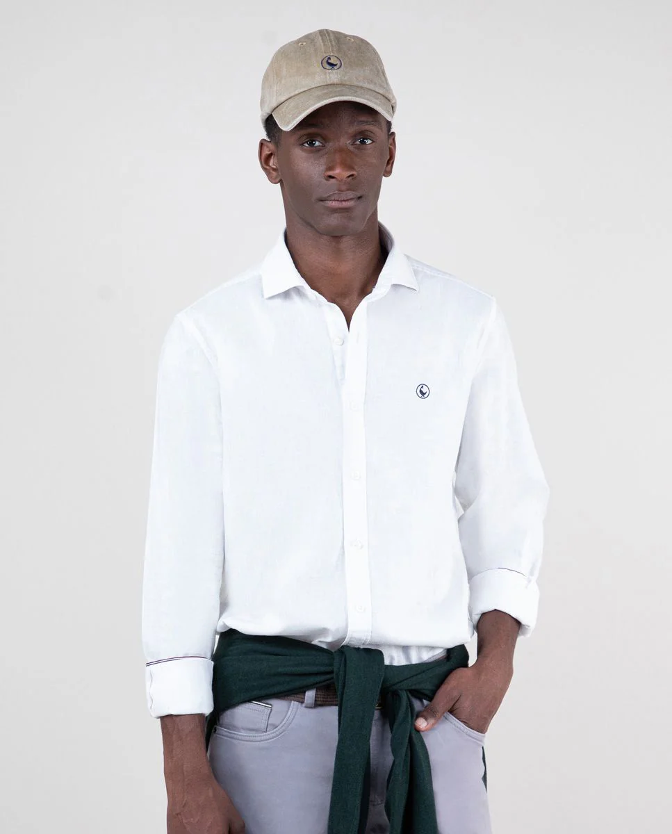 Camisa Lino Blanco