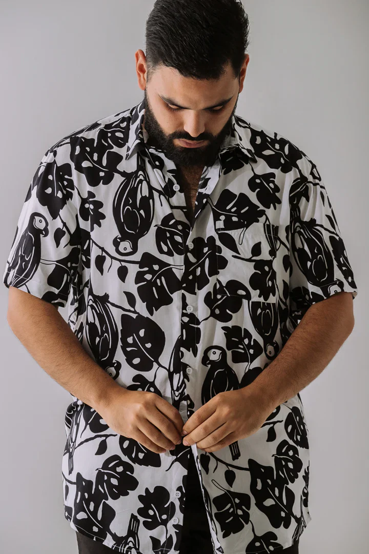 Camisa Loros y Hojas - Image 2