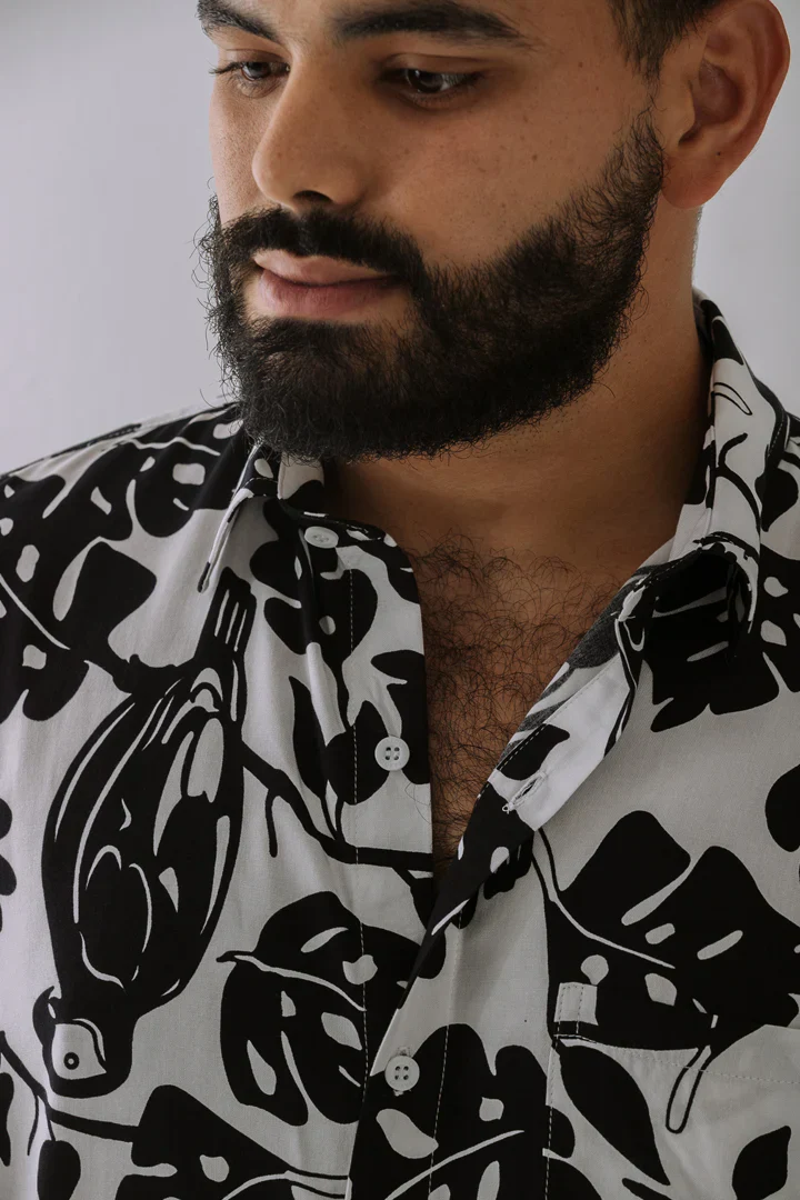 Camisa Loros y Hojas - Image 4