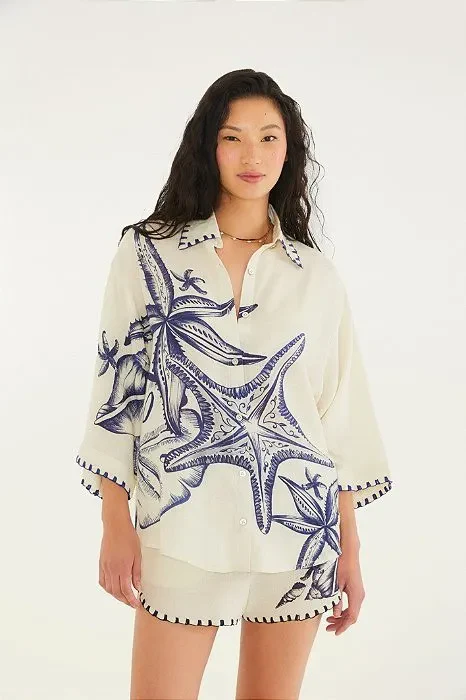 Camisa Mar De Estrelas
