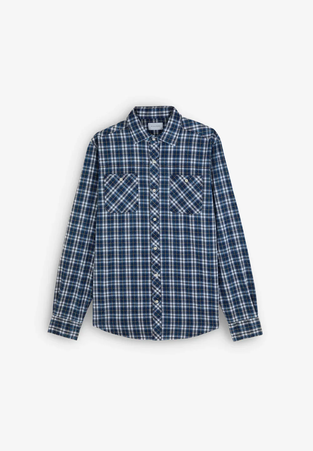 Camisa Mark K Checks Denim - Image 2