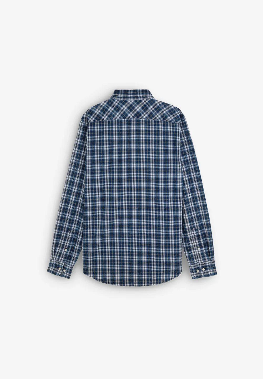 Camisa Mark K Checks Denim - Image 5
