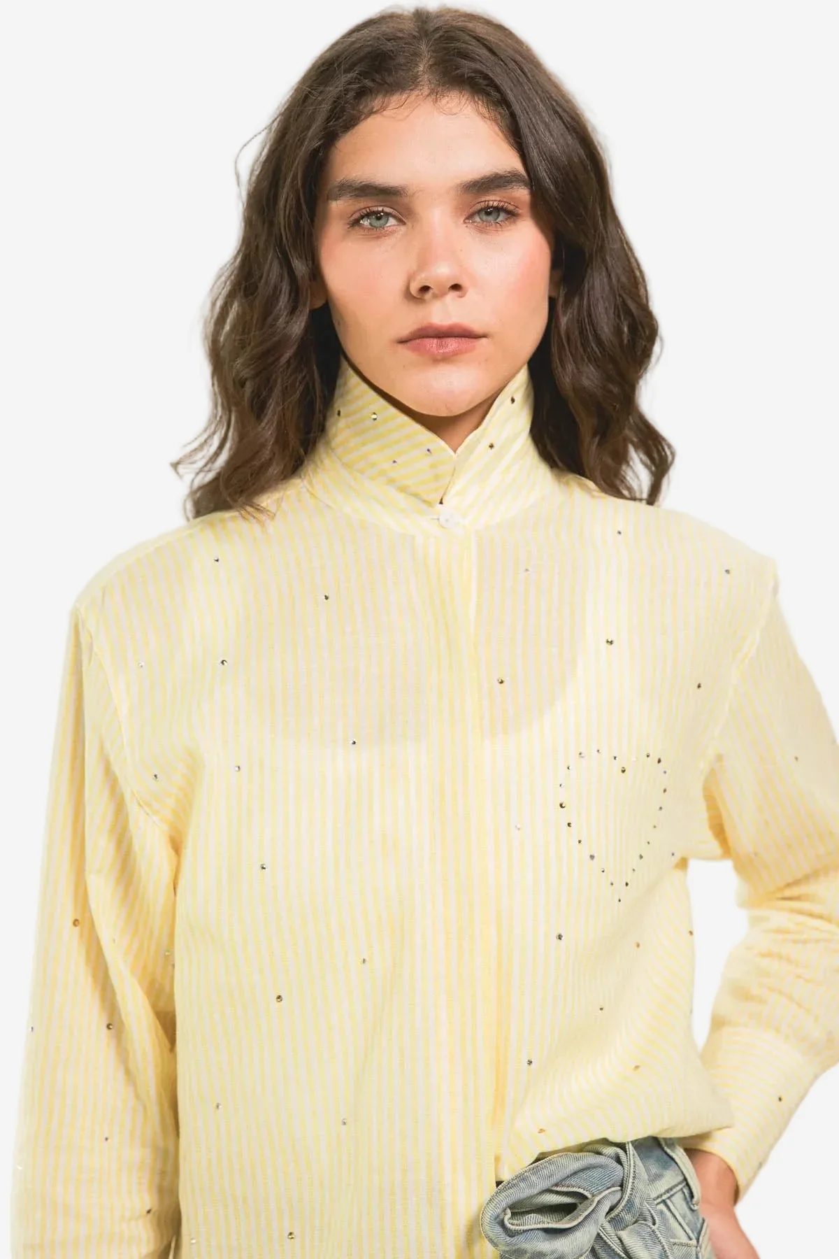 Camisa Shinny Heart Hot