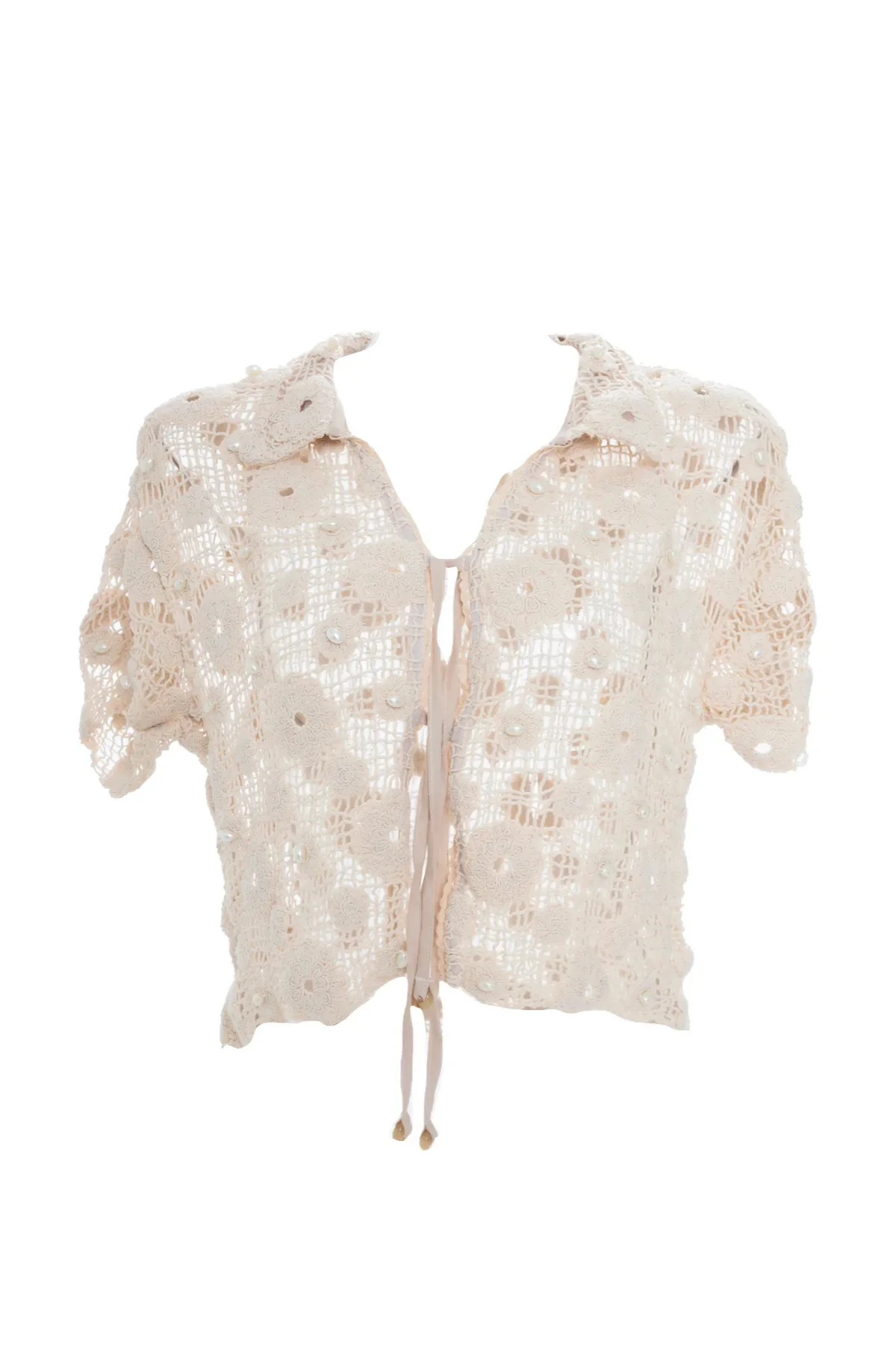 Camisa Tejida Flor Copacabana - Image 4