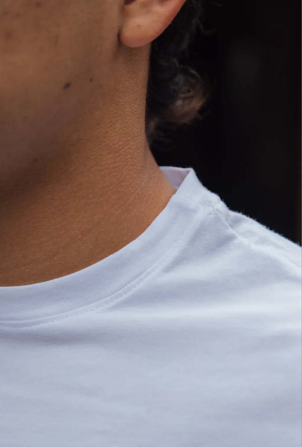 T-Shirt Blanca Para Hombre - Image 3