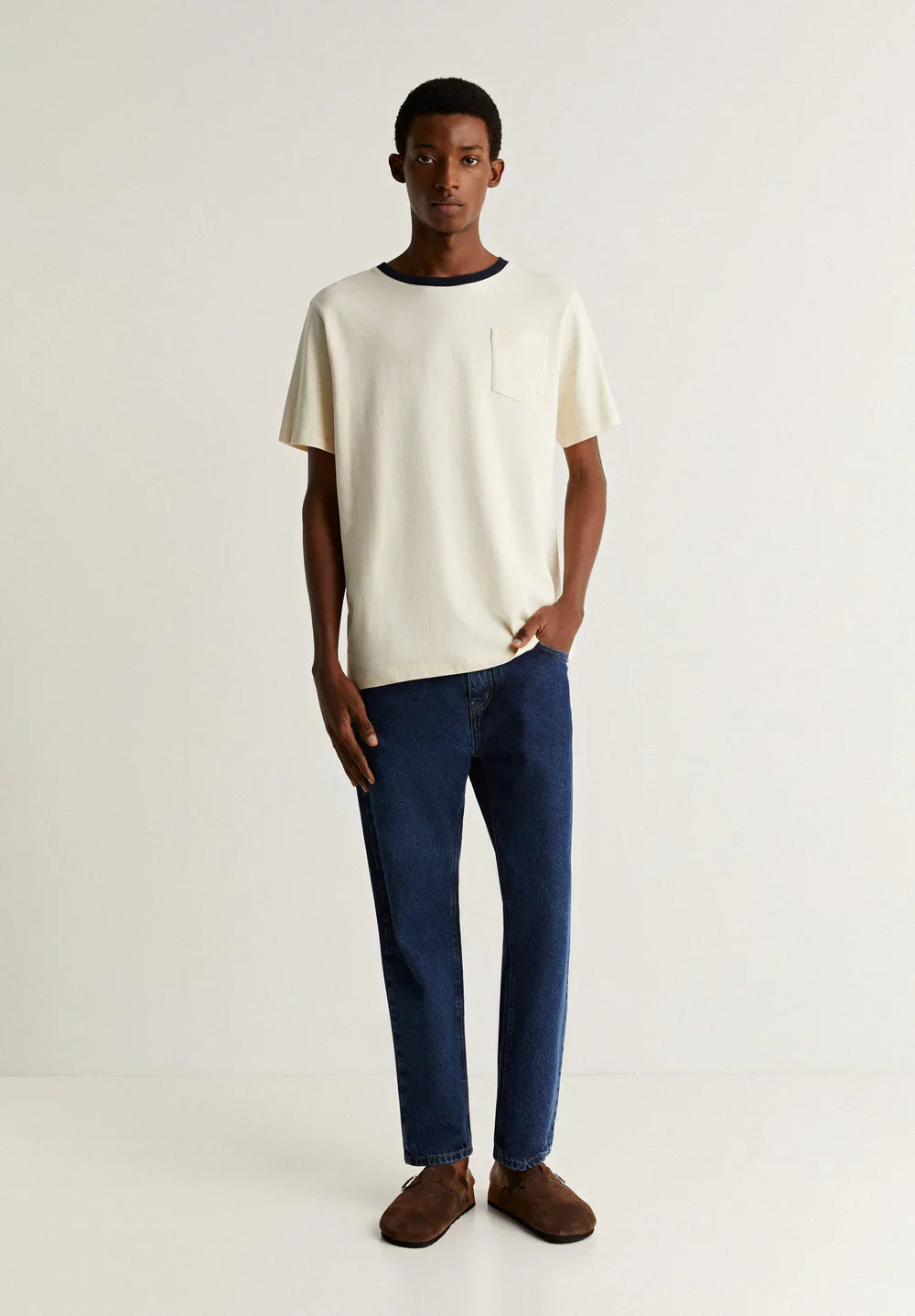 T-Shirt Contrast Retro Tee - Image 3