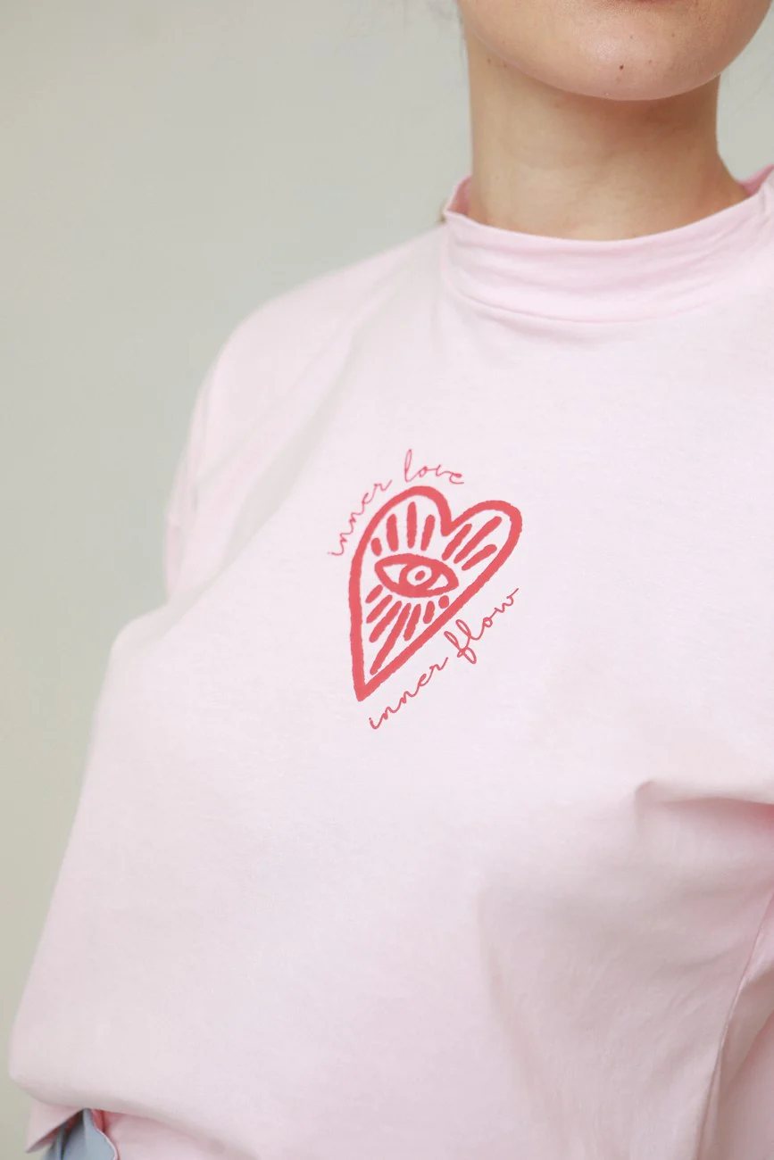 T-Shirt Inner Love Pink - Image 3