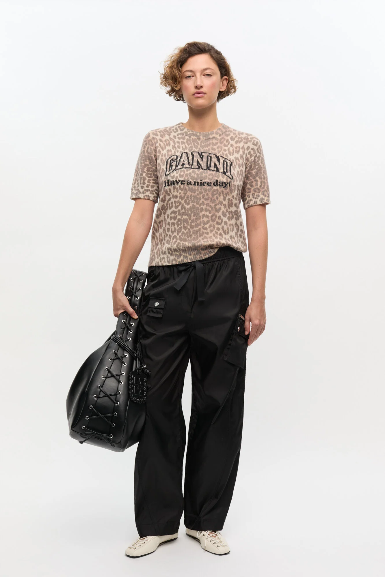 T-Shirt Leopard Wool Mix - Image 4