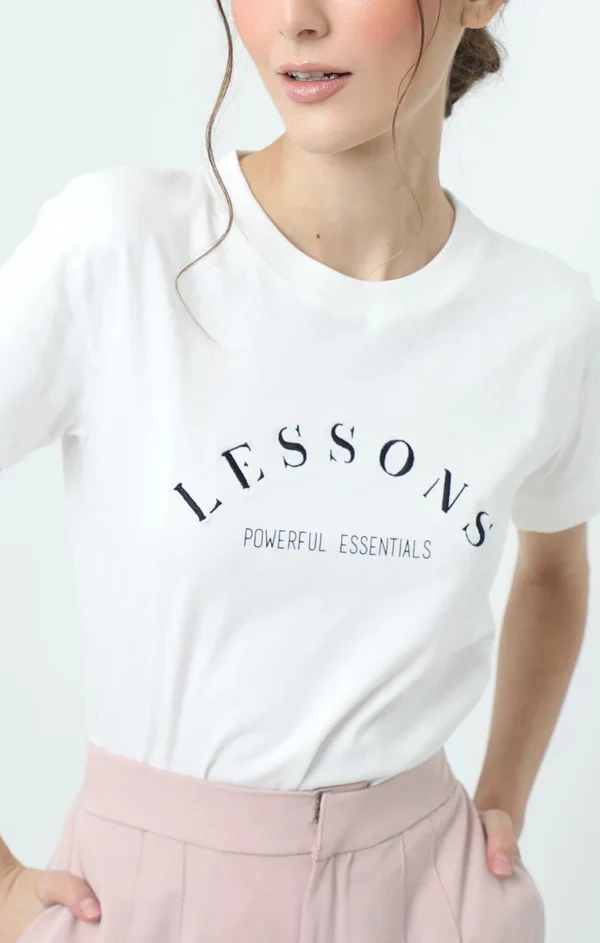 T-Shirt Lessons Ivory